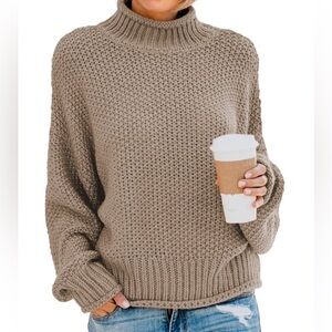 Tan Knit Sweater